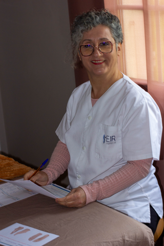 Elisabeth Reilhac, certified reflexologist